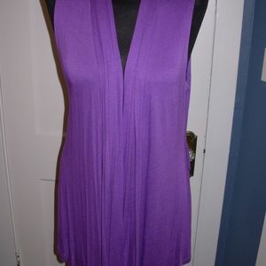 Drapey Jersey Vest